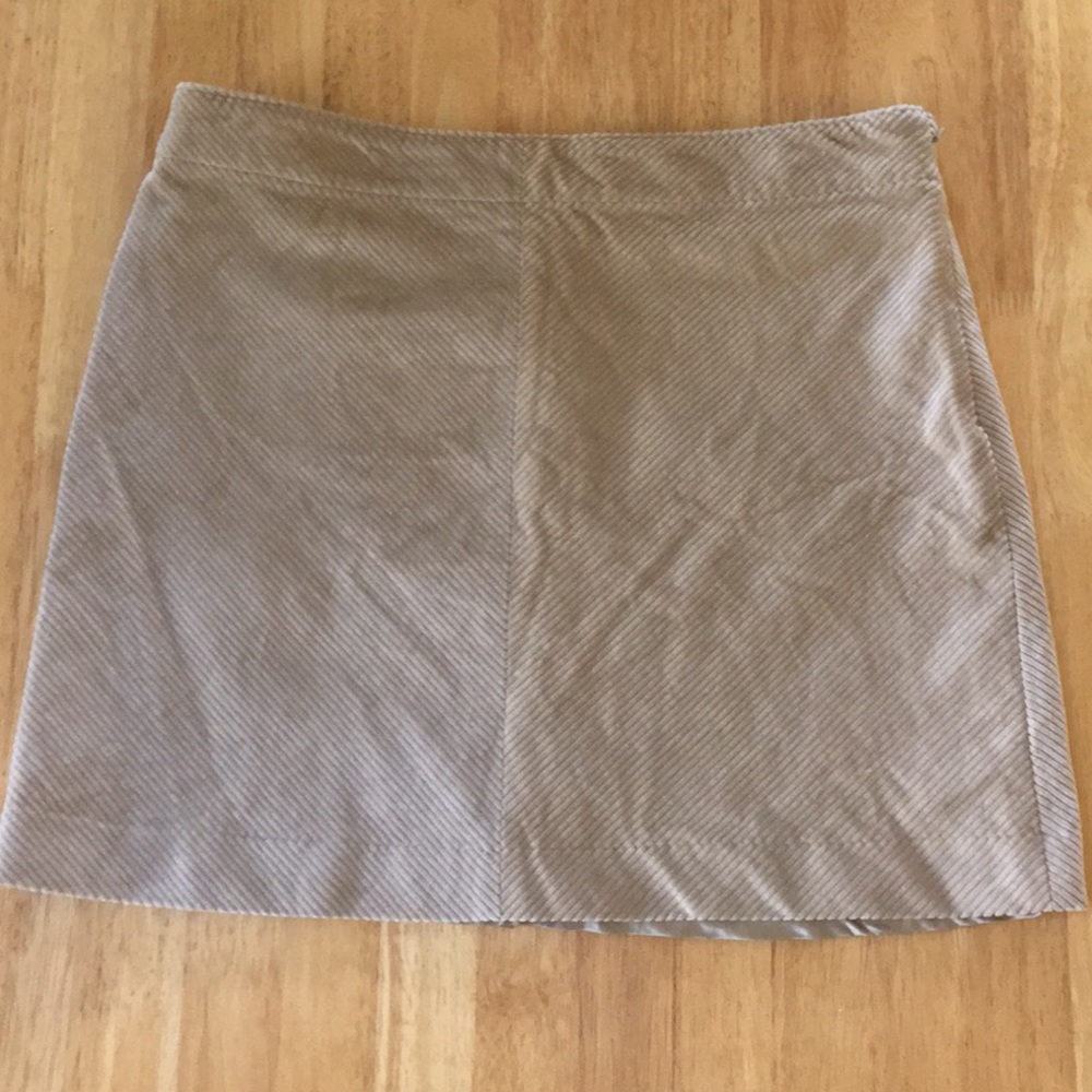 Corduroy mini skirt from Banana Republic, size 10